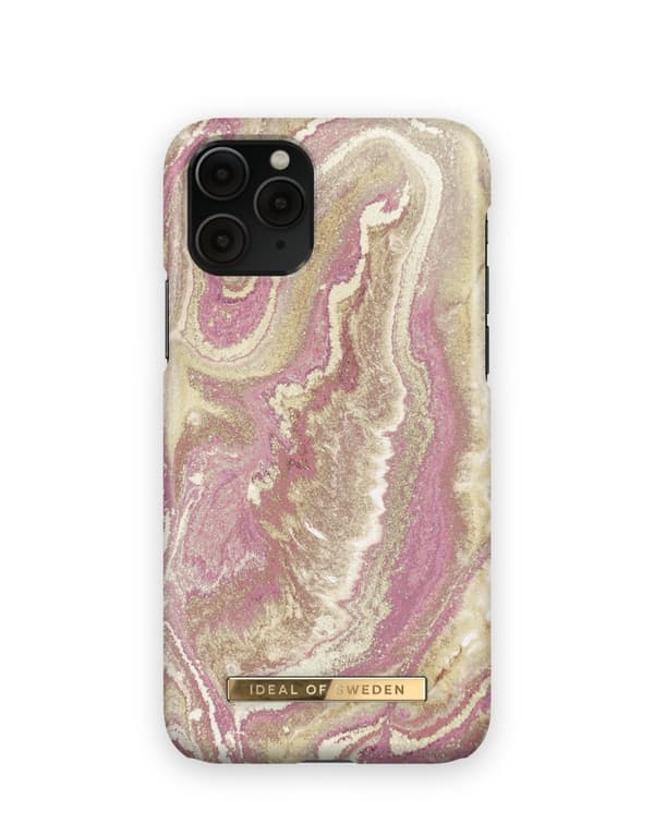 Printed Case iPhone 11 Pro / XS / X Golden Blush Marble