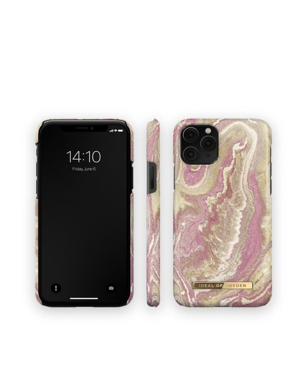 Printed Case iPhone 11 Pro / XS / X Golden Blush Marble
