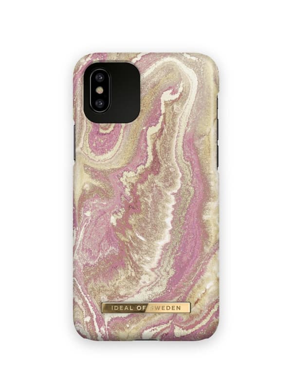 Printed Case iPhone 11 Pro / XS / X Golden Blush Marble