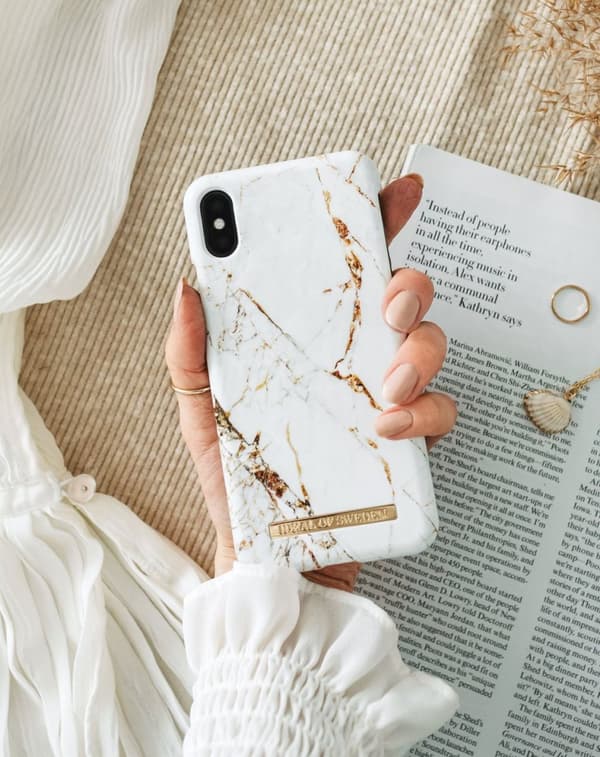 Printed Case Galaxy S9 Carrara Gold