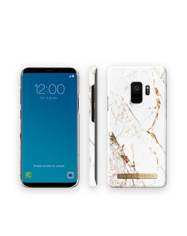 Printed Case Galaxy S9 Carrara Gold