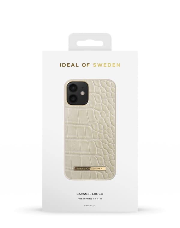 Atelier Case iPhone 12 Mini Caramel Croco