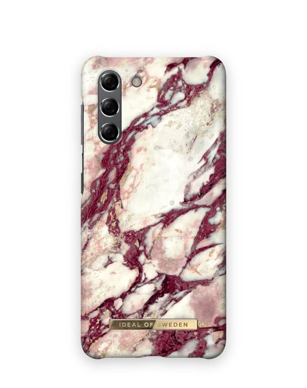 Printed Case Galaxy S21 Calacatta Ruby Marble