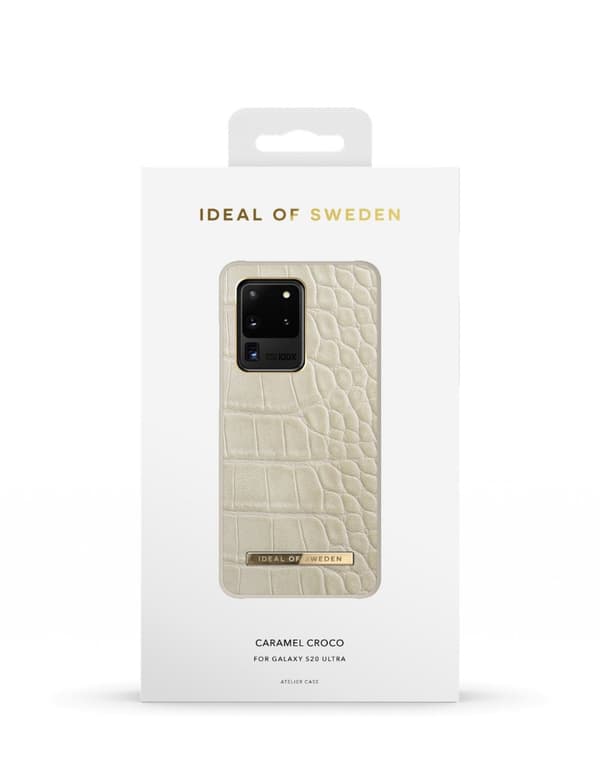 Atelier Case Galaxy S20 Ultra Caramel Croco