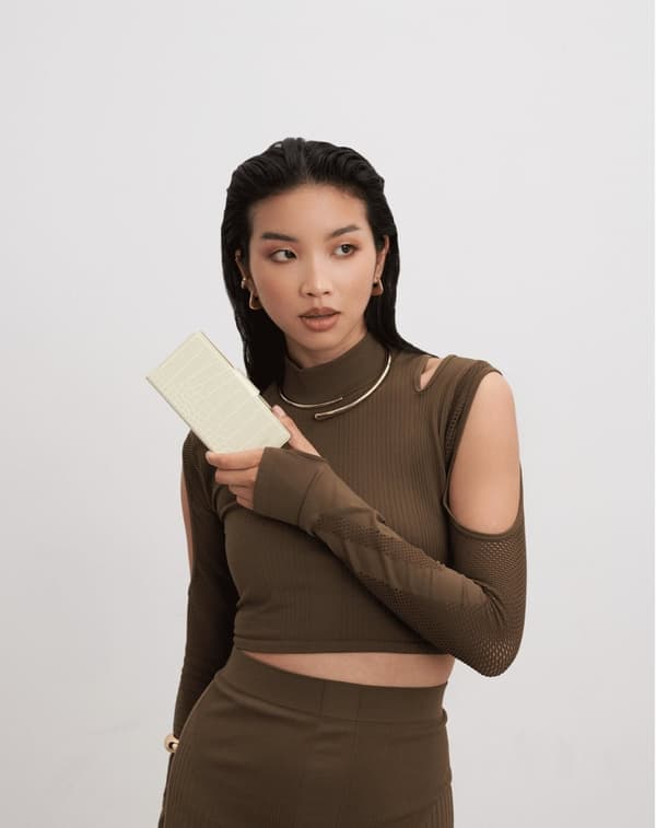 Atelier Wallet iPhone 13 Mini Cream Beige