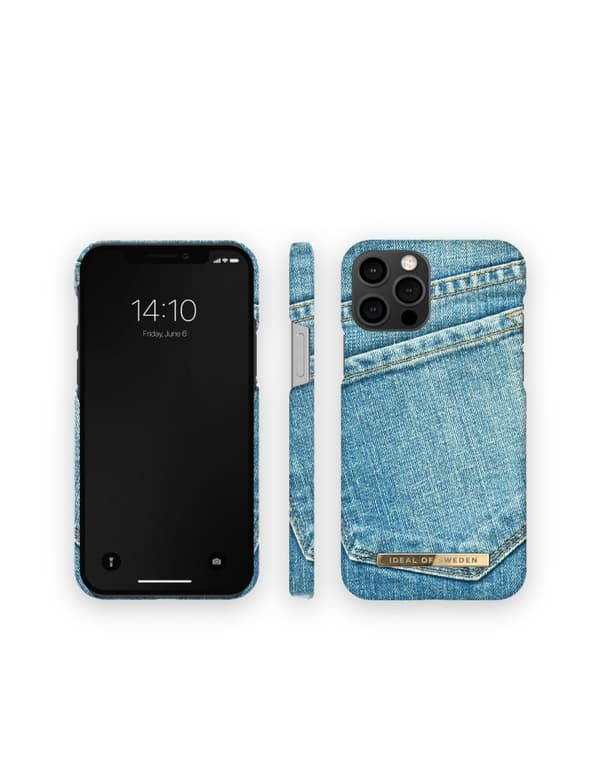 Printed Case iPhone 12 / 12 Pro Denim Bliss