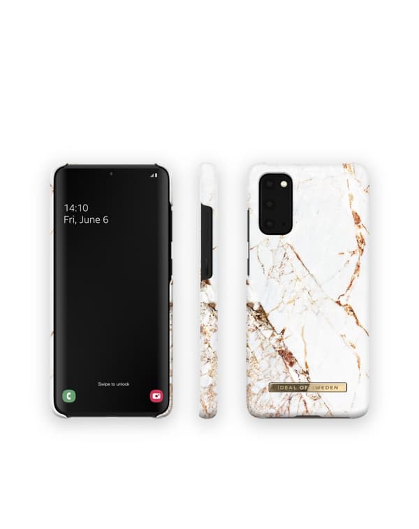 Printed Case Galaxy S20 Carrara Gold