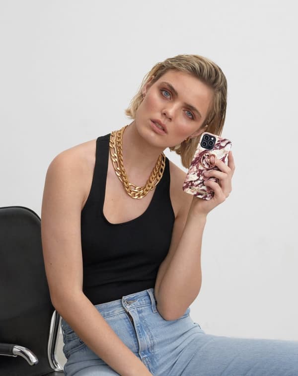 Printed Case iPhone 11 Pro / XS / X Calacatta Ruby Marble