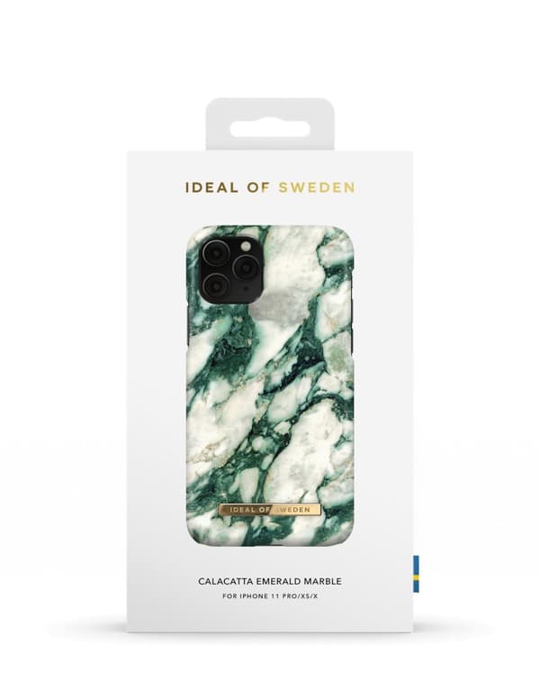 Printed Case iPhone 11 Pro / XS / X Calacatta Emerald Marble