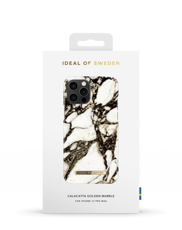 Printed Case iPhone 12 Pro Max Calacatta Golden Marble