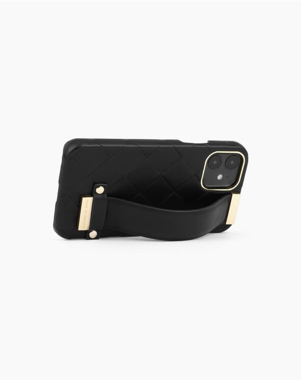 Statement Case iPhone 12 / 12 Pro Braided Smooth Noir