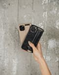 Pikkukuva 8 / 11: Statement Case iPhone 12 / 12 Pro Braided Smooth Noir