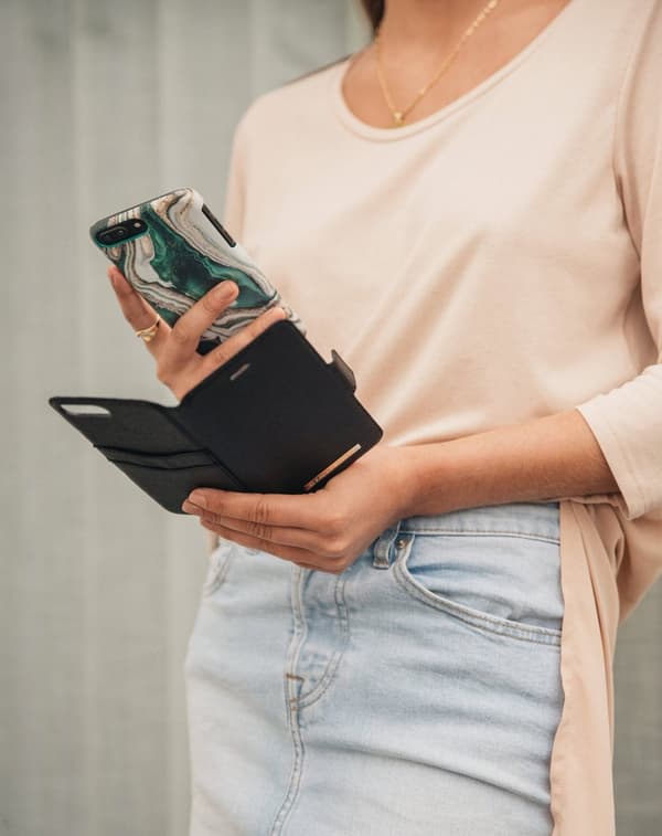 Fashion Wallet Galaxy S10E Black