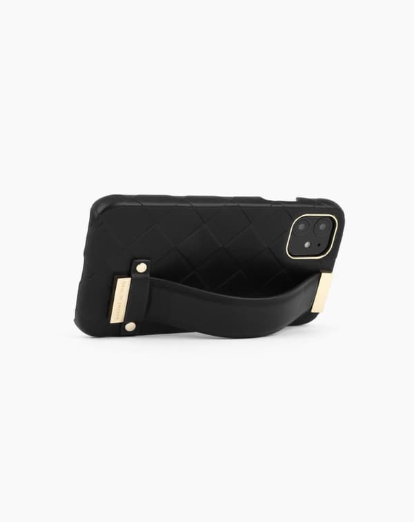 Statement Case iPhone 11 / XR Braided Smooth Noir
