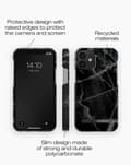Pikkukuva 7 / 8: Printed Case iPhone 12 Mini Black Thunder Marble
