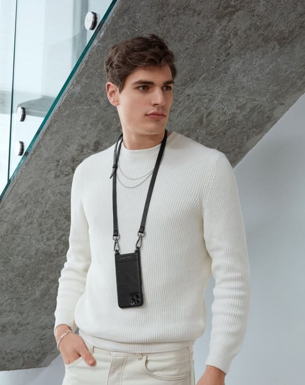 Atelier Necklace Case Galaxy S20 Plus Onyx Black