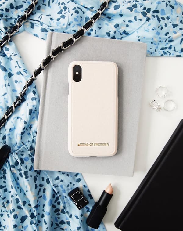 Saffiano Case Galaxy S10E Beige