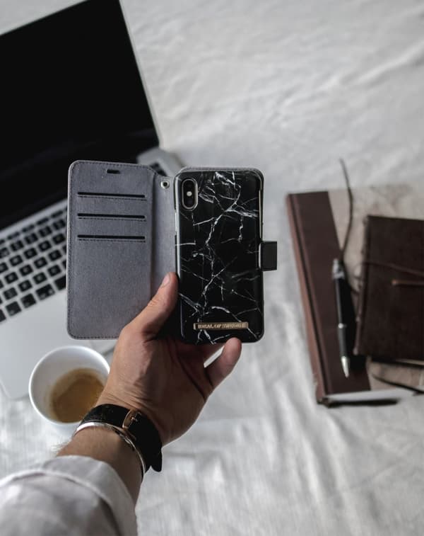 STHLM Wallet Galaxy S10 Plus Black