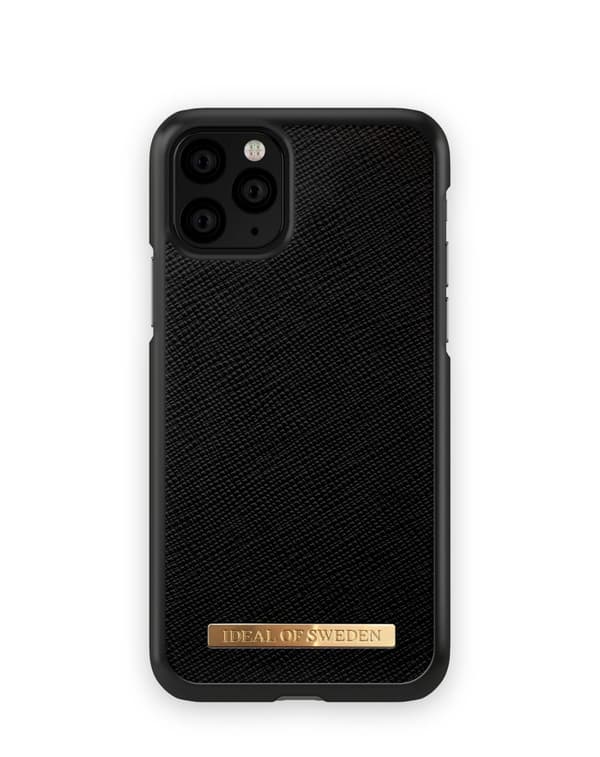 Saffiano Case iPhone 11 Pro / XS / X Black