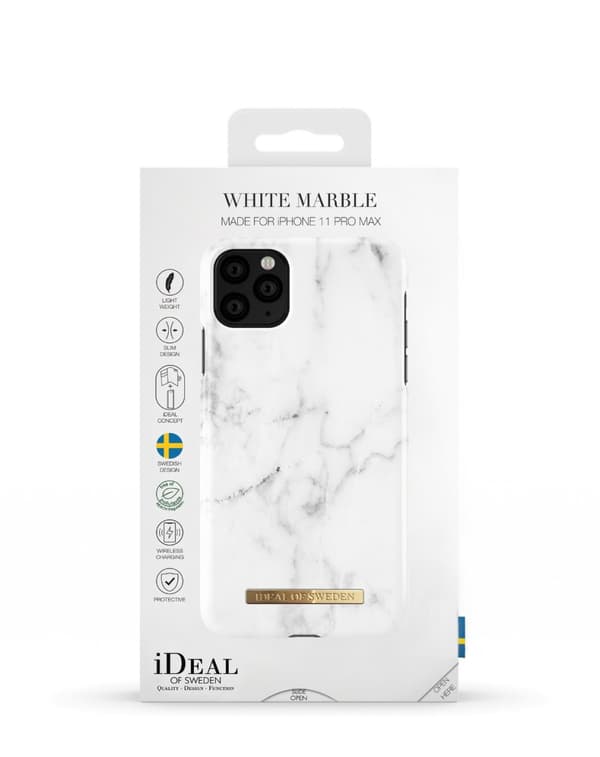 Printed Case iPhone 11 Pro Max / XS Max White Marble