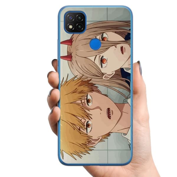 Xiaomi Redmi 9C TPU Mobildeksel Chainsaw Man
