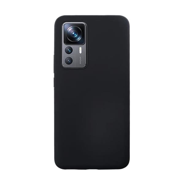 Xiaomi 12T/Xiaomi 12T Pro Silikonskal - Svart