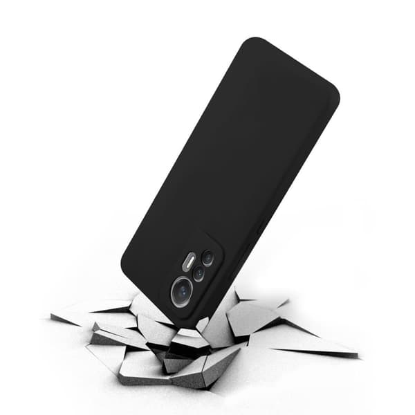 Xiaomi 12 Lite Silikonskal - Svart