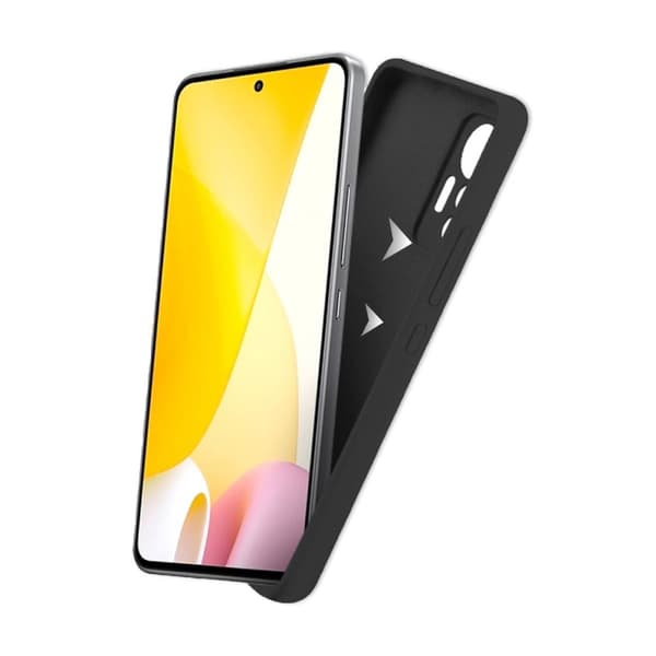Xiaomi 12 Lite Silikonskal - Svart
