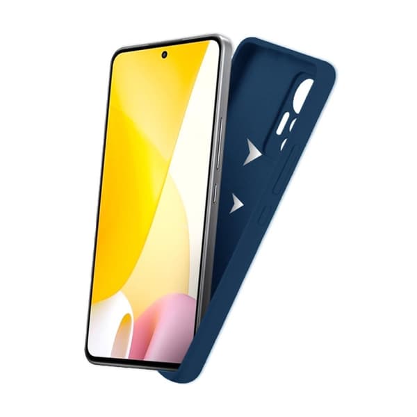 Xiaomi 12 Lite Silikonskal - Mörkblå