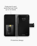 Miniatyrbillede 11 af 11: Magnet Wallet+ iPhone 11 / XR Black