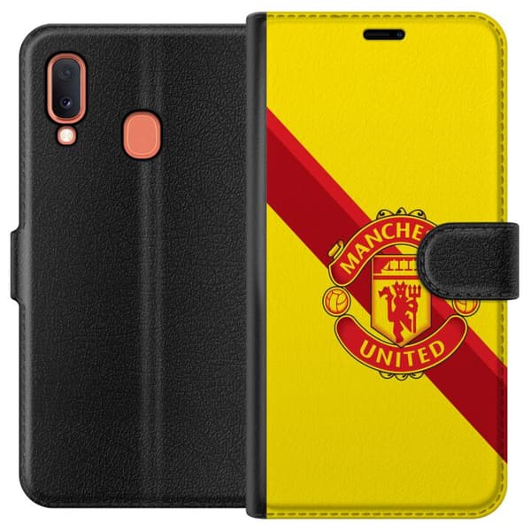 Samsung Galaxy A20e Plånboksfodral Manchester United FC