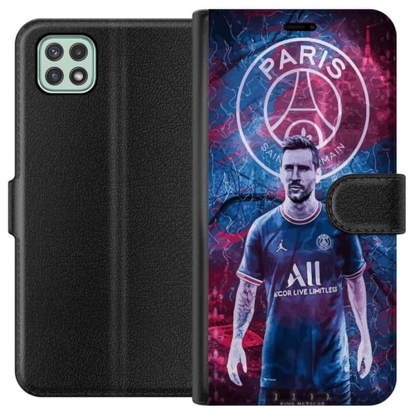 Samsung Galaxy A22 5G Lompakkokotelo Lionel Messi