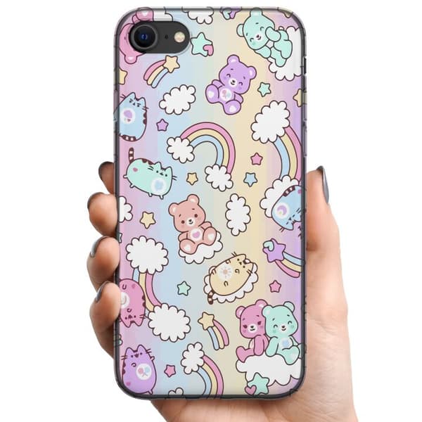 Apple iPhone SE (2022) TPU Mobilcover Kawaii
