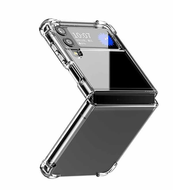 Samsung Galaxy Z Flip 3 skal - blød gennemsigtig