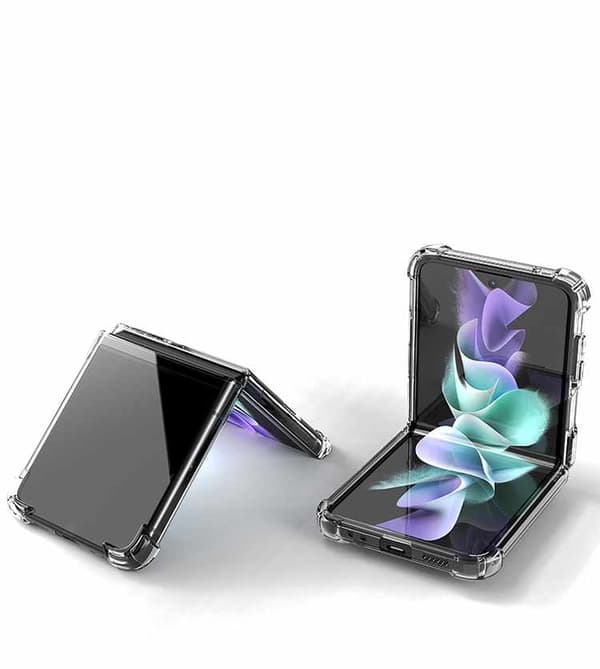 Samsung Galaxy Z Flip 3 skal - blød gennemsigtig