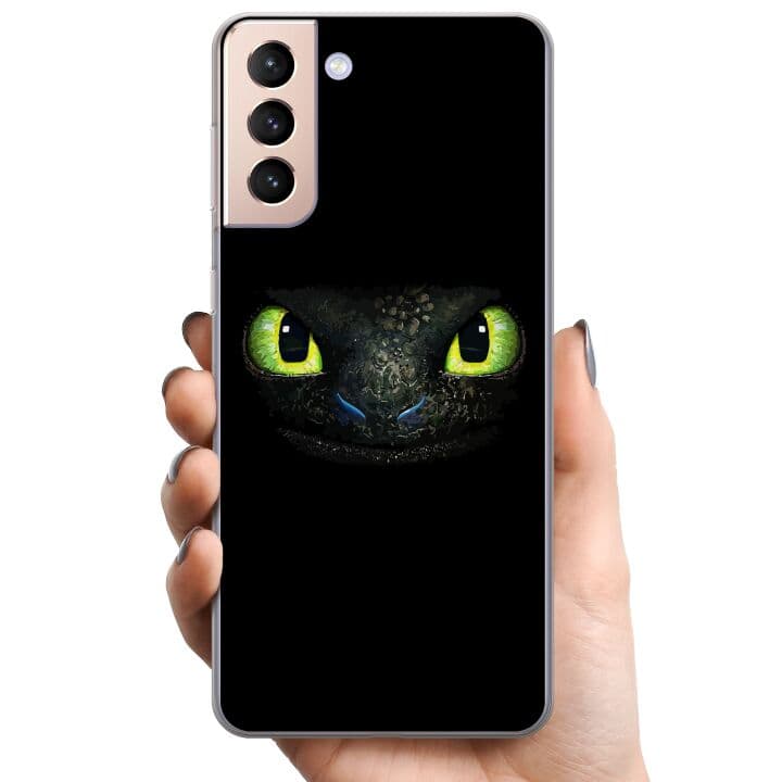 Samsung Galaxy S21 TPU Mobilskal Toothless
