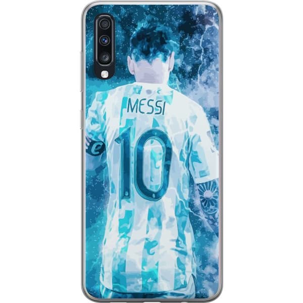 Samsung Galaxy A70 Genomskinligt Skal Lionel Andrés Messi