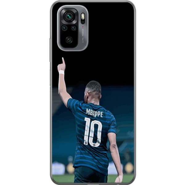 Xiaomi Redmi Note 10S Genomskinligt Skal Frankrike - Kylian Mbappé