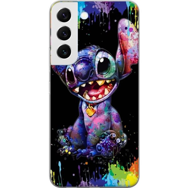Samsung Galaxy S22+ 5G Gjennomsiktig deksel Lilo og Stitch