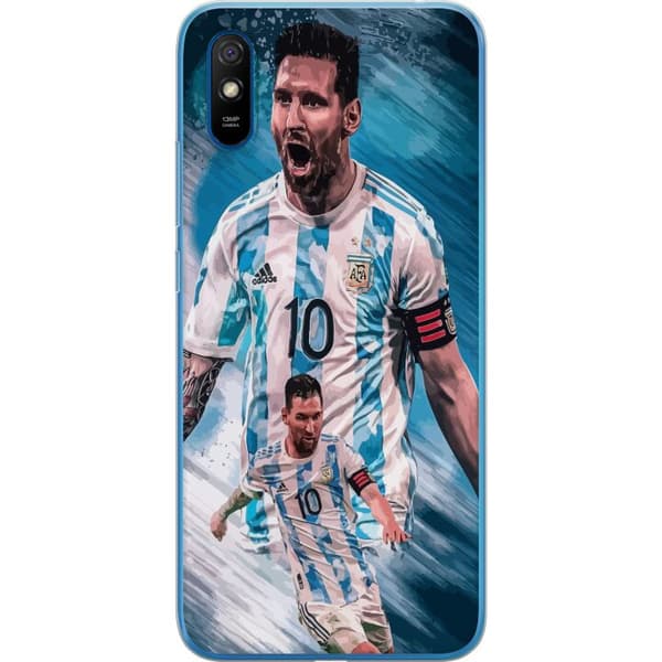 Xiaomi Redmi 9A Gennemsigtig cover Lionel Andrés Messi