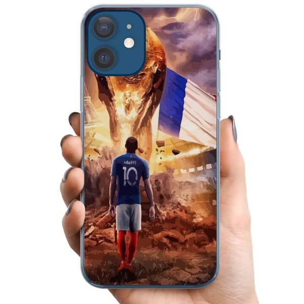 Apple iPhone 12  TPU Mobildeksel Kylian Mbappe