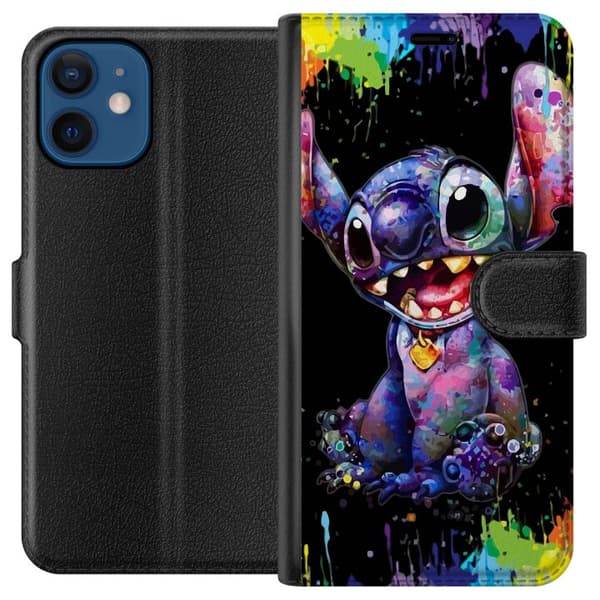 Apple iPhone 12  Lompakkokotelo Lilo ja Stitch