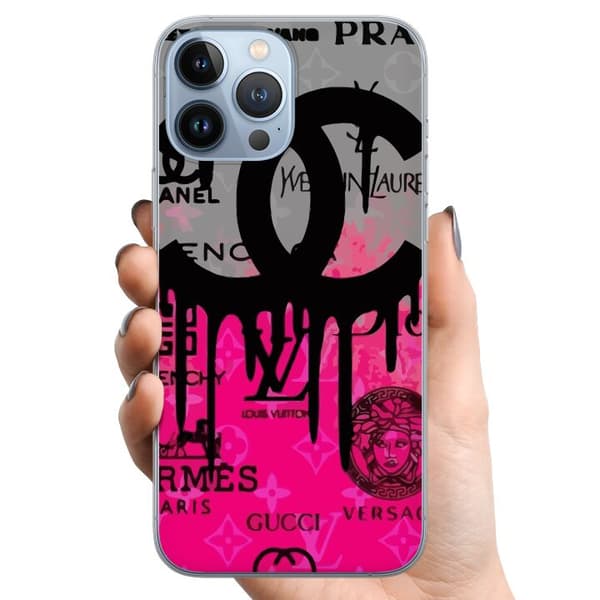 Apple iPhone 13 Pro Max TPU Mobilcover CC Pink