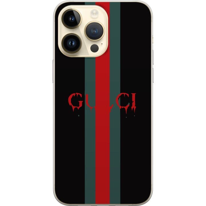 Apple iPhone 14 Pro Max Skal / Mobilskal - Green and Red Brand