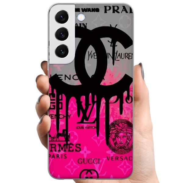 Samsung Galaxy S22 5G TPU Mobildeksel CC Rosa