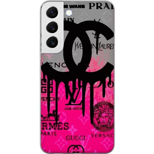 Samsung Galaxy S22 5G Cover / Mobilcover - CC Pink