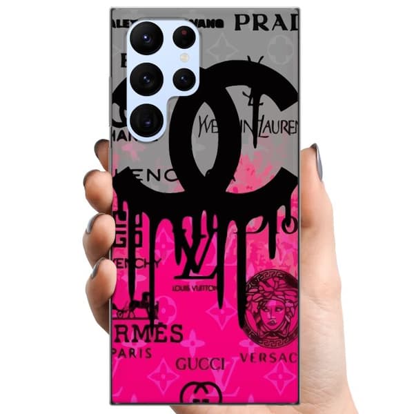 Samsung Galaxy S22 Ultra 5G TPU Mobilcover CC Pink