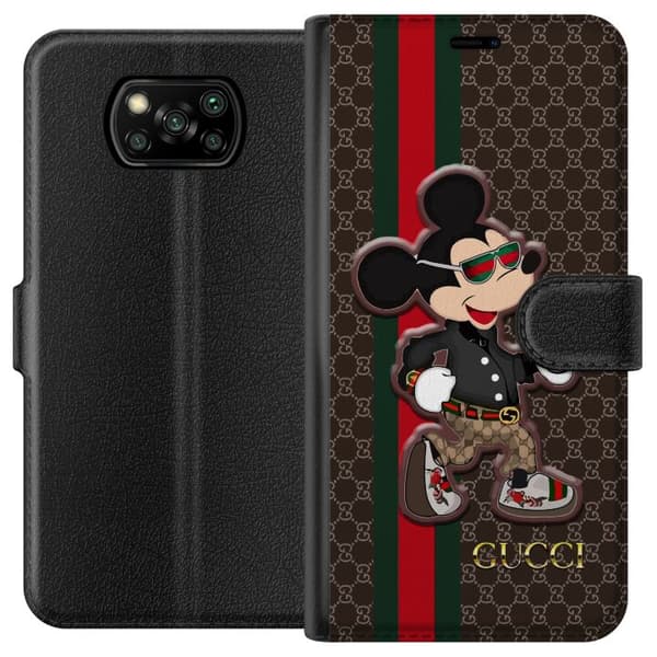 Xiaomi Poco X3 NFC Plånboksfodral CC Happy Mouse
