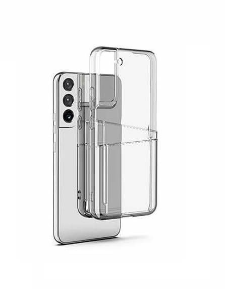 Samsung Galaxy S20 Plus - Transparent Case Double Card Slot