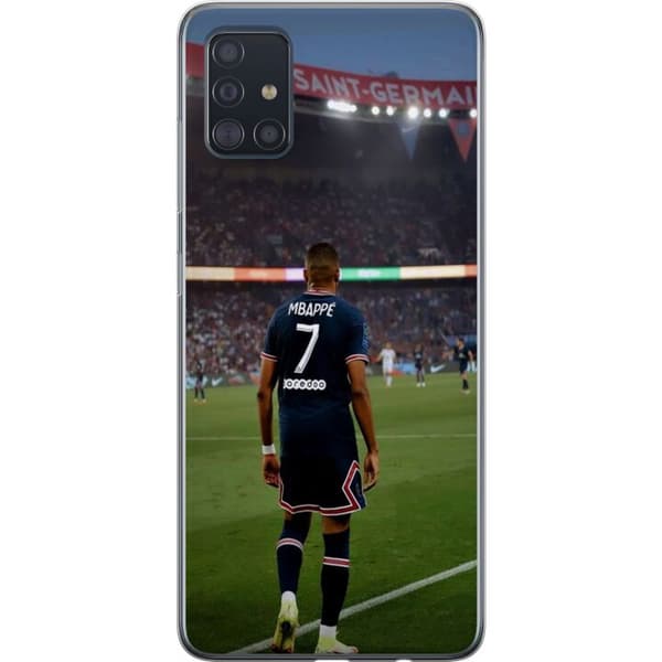 Samsung Galaxy A51 Läpinäkyvä kuori Mbappe